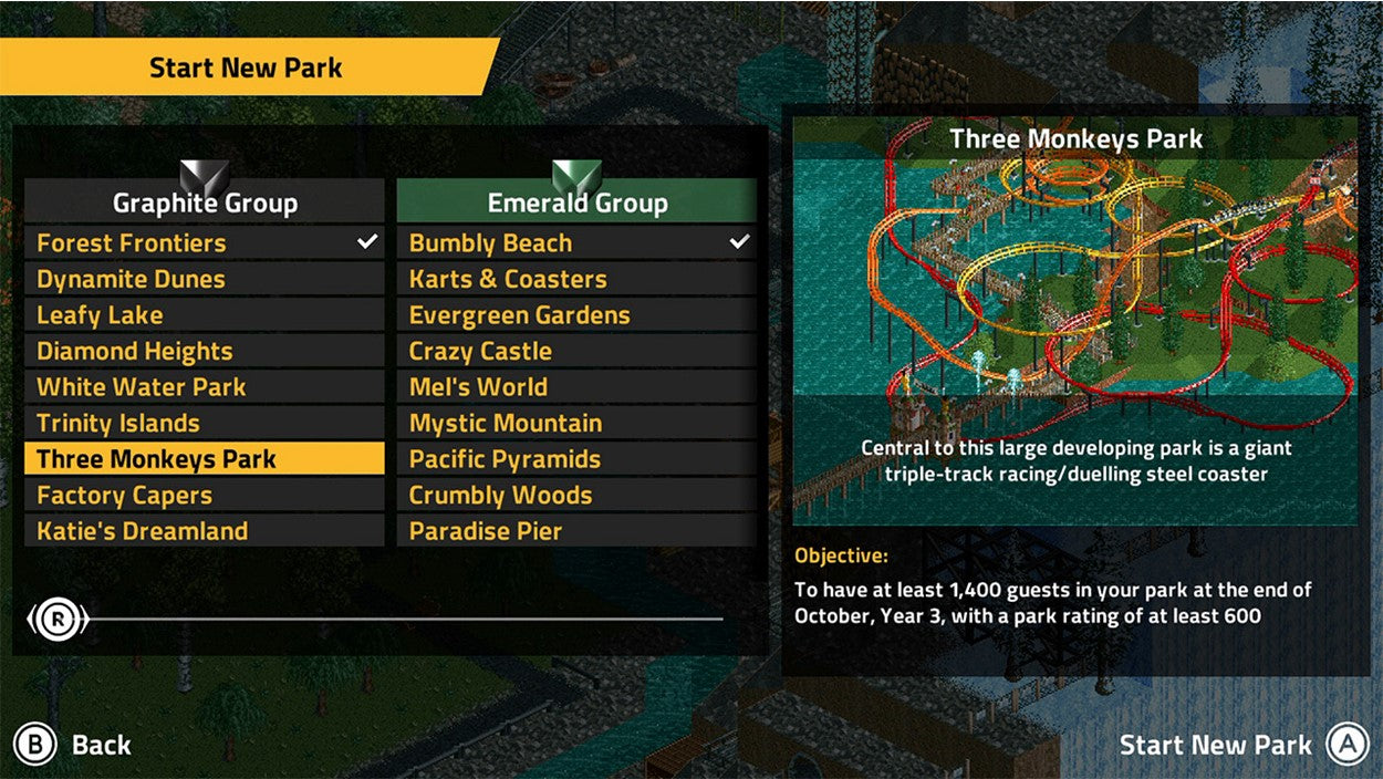 ROLLERCOASTER TYCOON CLASSIC