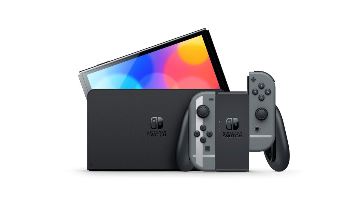 NINTENDO SWITCH (OLED) Super Smash Bros Ultimate Bundle