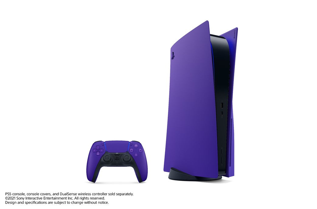 PS5 CONSOLE COVER GALACTIC PURPLE (STANDARD)