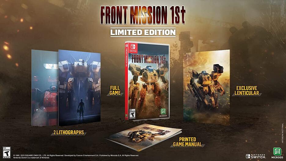 FRONT MISSION FIRST LIMITED EDITION