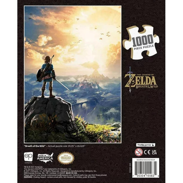 Puzzle - Zelda Breath of The Wild Landscape Overlook 1000pc