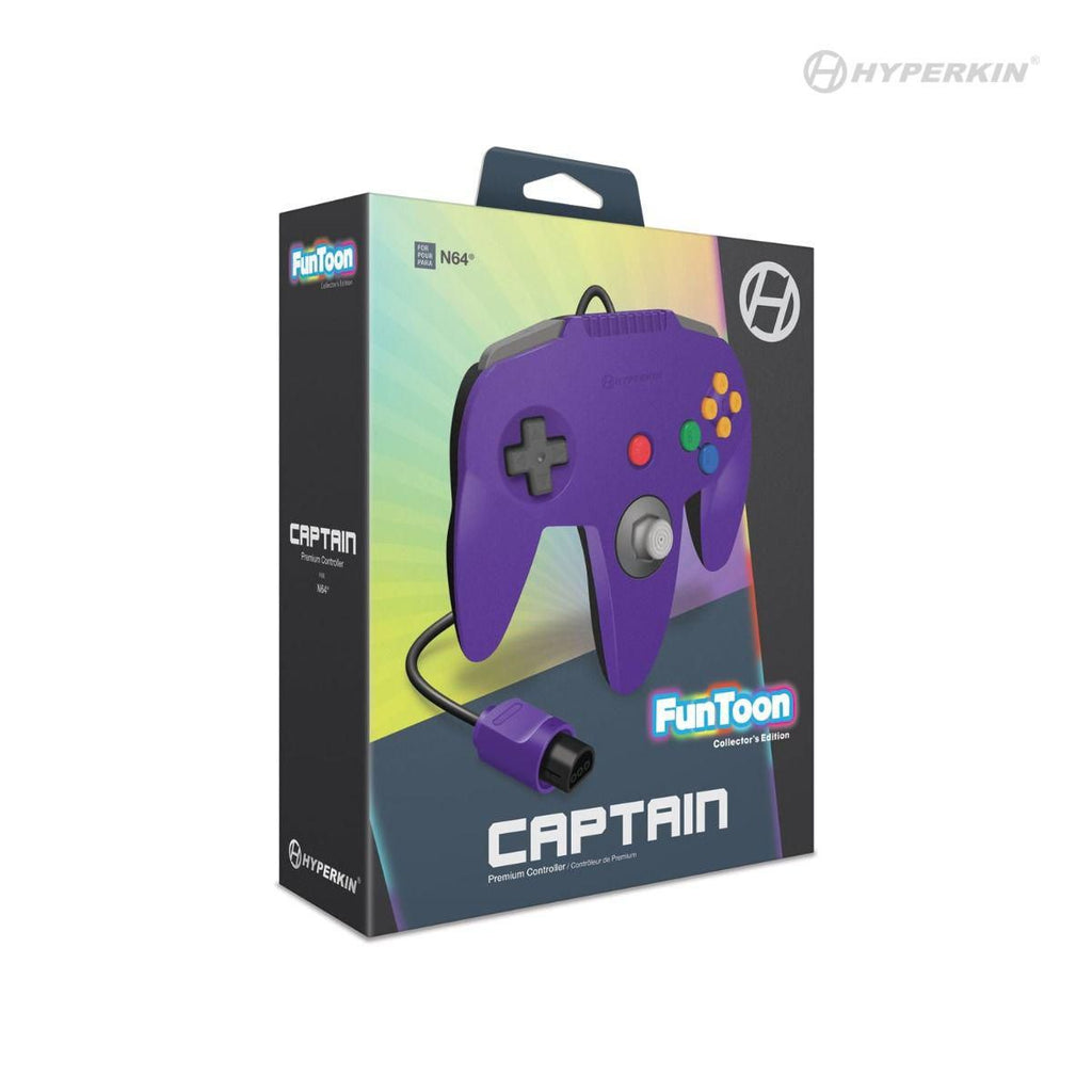 Hyperkin Captain Premium Controller Funtoon (Rival Purple)