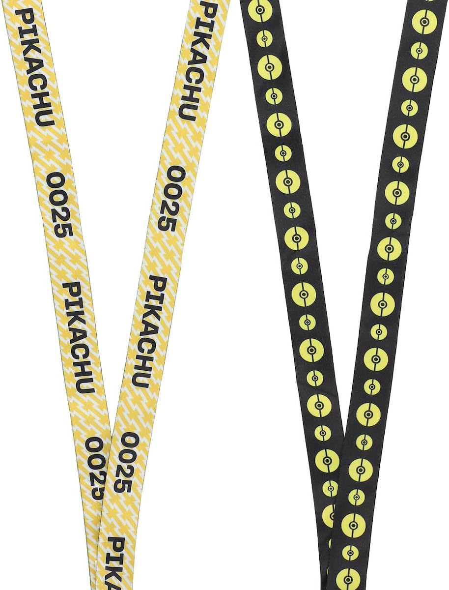 Lanyard - Pokemon Pikachu Yellow Kanto Region