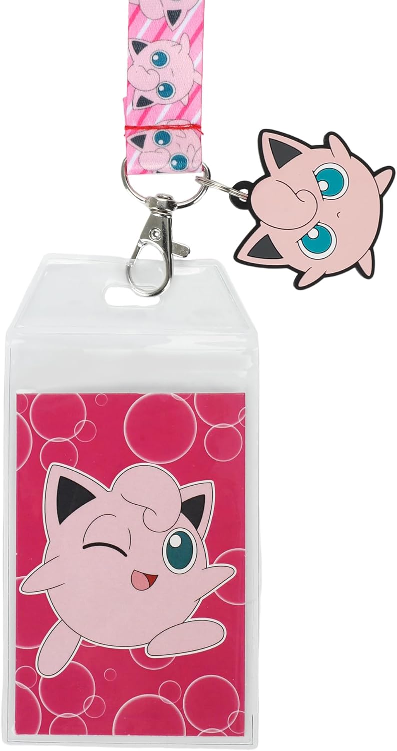 Lanyard - Pokemon Jigglypuff Pink