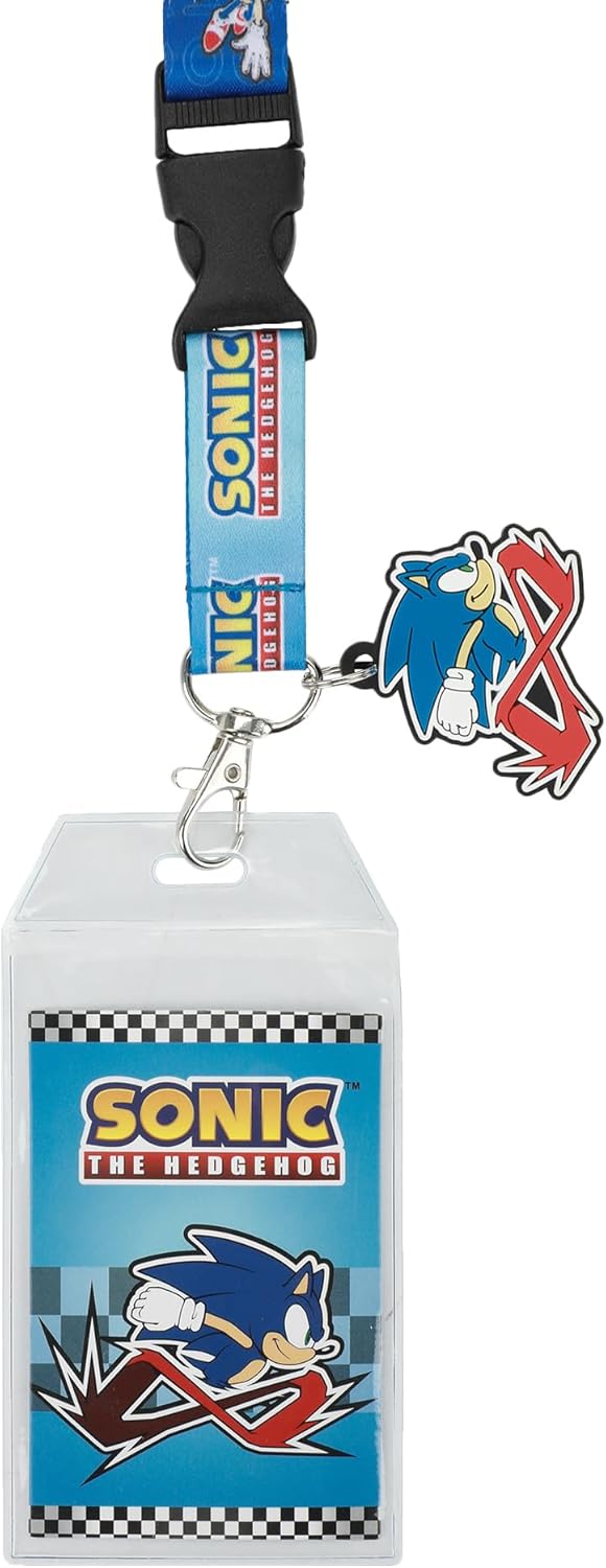 Lanyard - Sonic Double Sided Blue