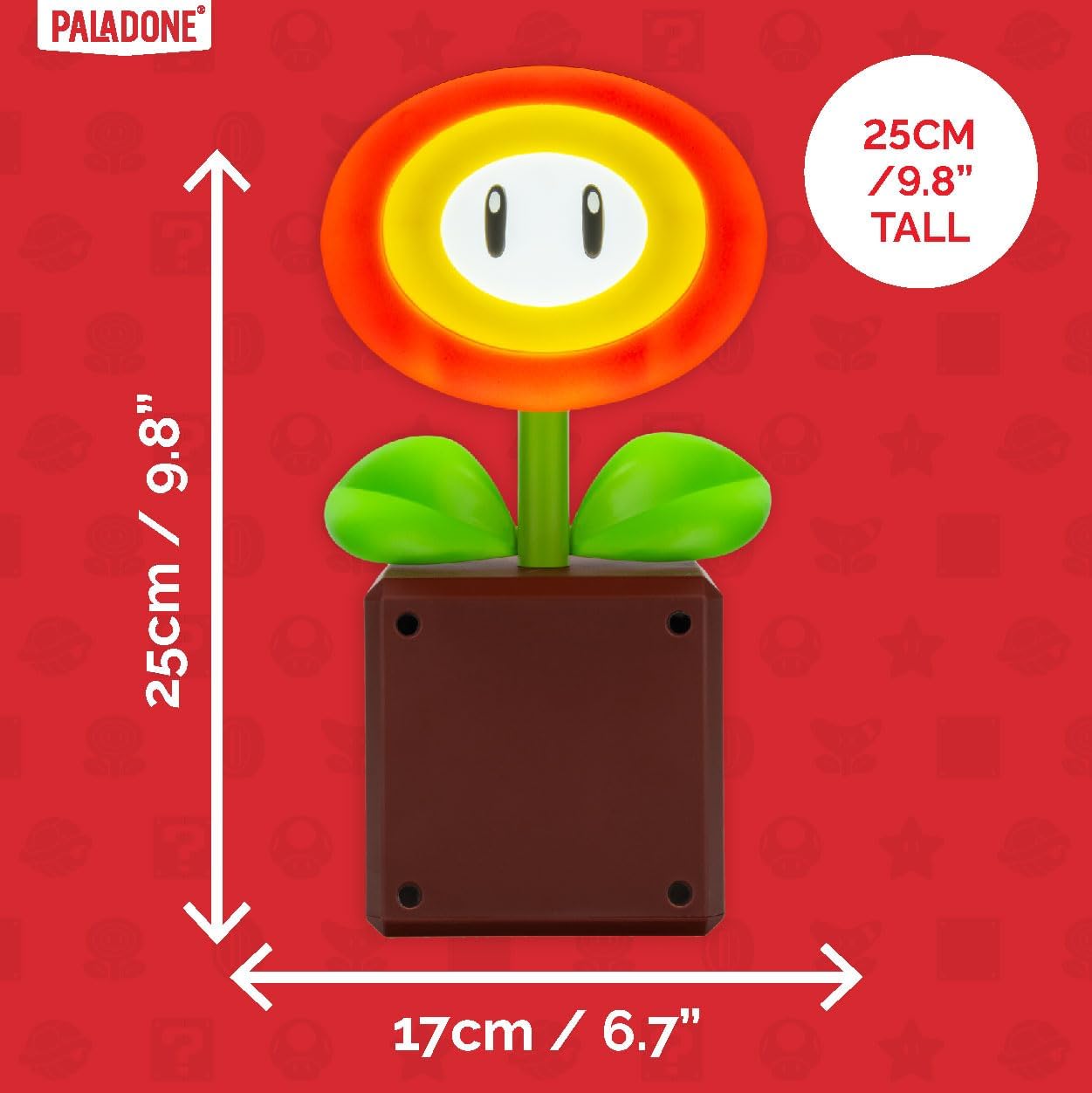 Light - Super Mario Fire Flower 10 inch