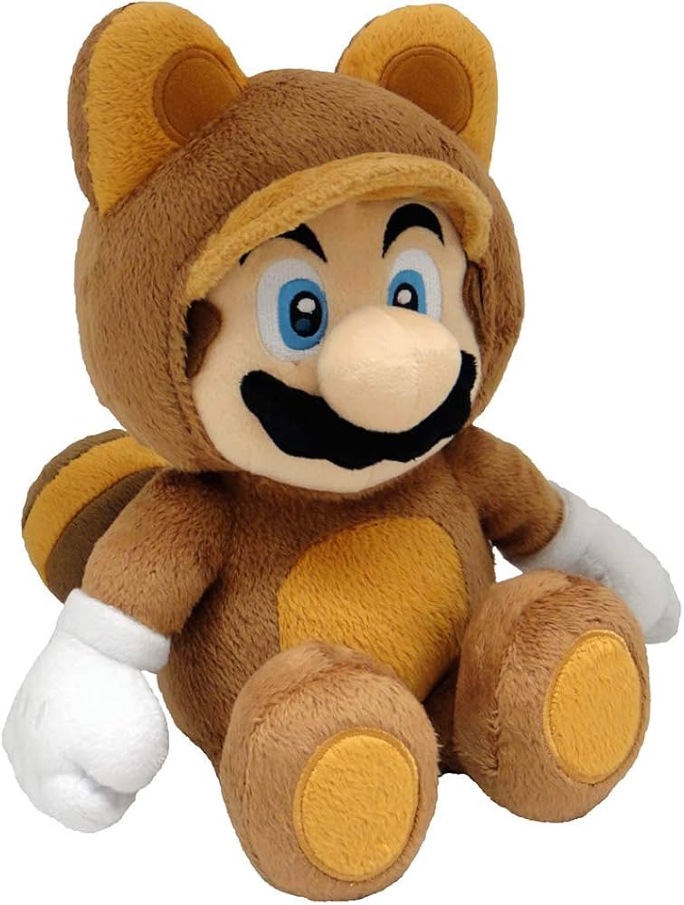 Plush - Tanookie Mario 12