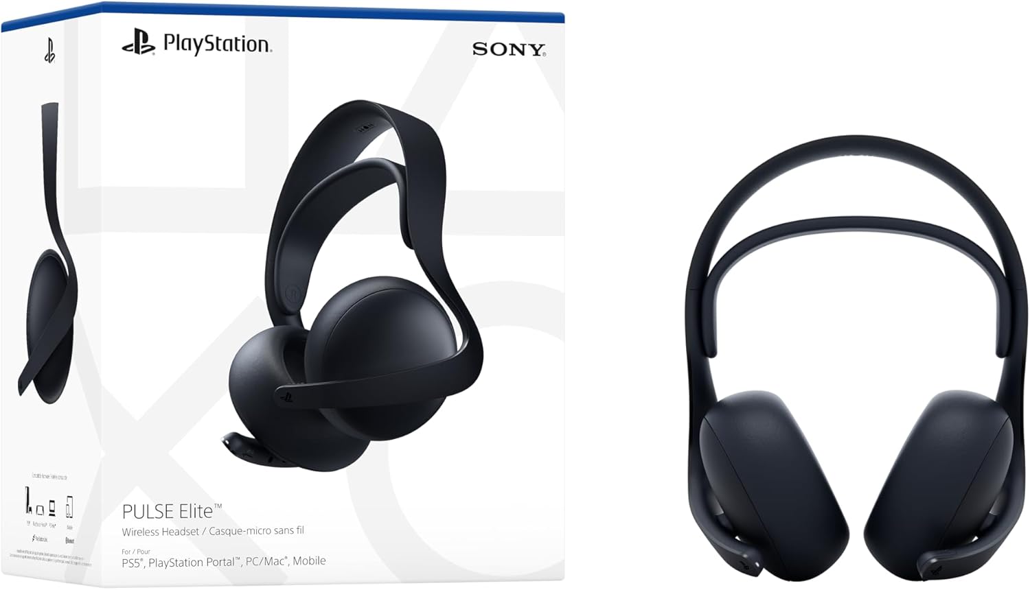 PULSE ELITE WIRELESS HEADSET - MIDNIGHT BLACK