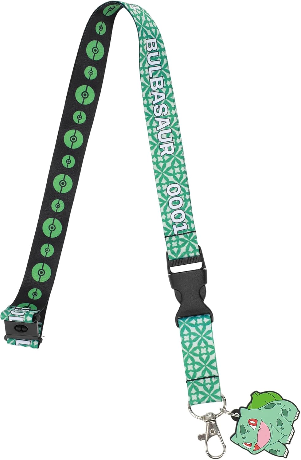 Lanyard - Pokemon Bulbasaur Green Kanto Region