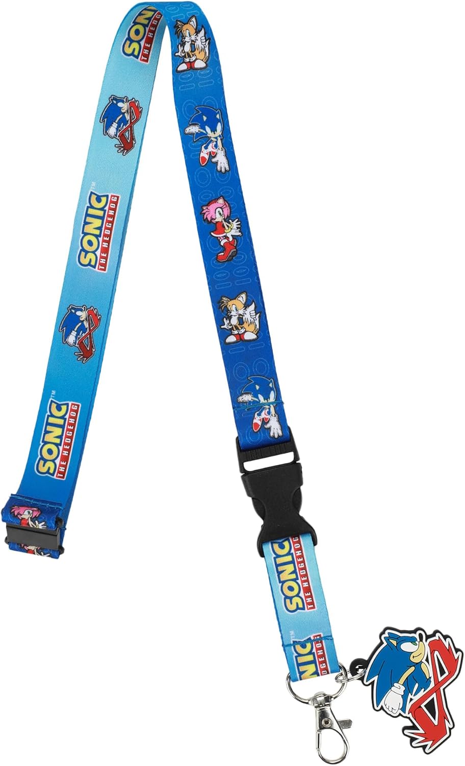 Lanyard - Sonic Double Sided Blue