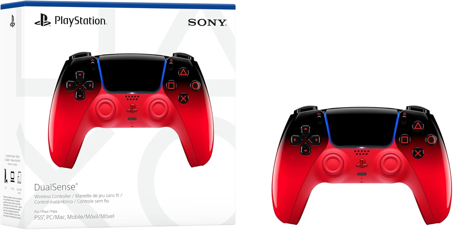 DUALSENSE WIRELESS CONTROLLER (ZCT2) PS5 - TECHNO RED