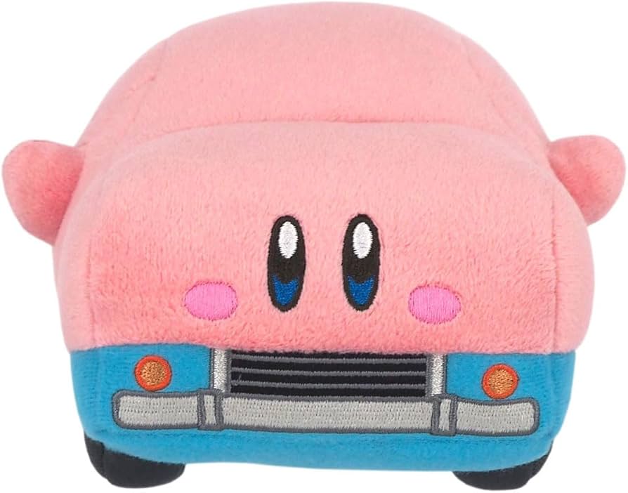 PLUSH - KIRBY CAR MOUTH 8inch