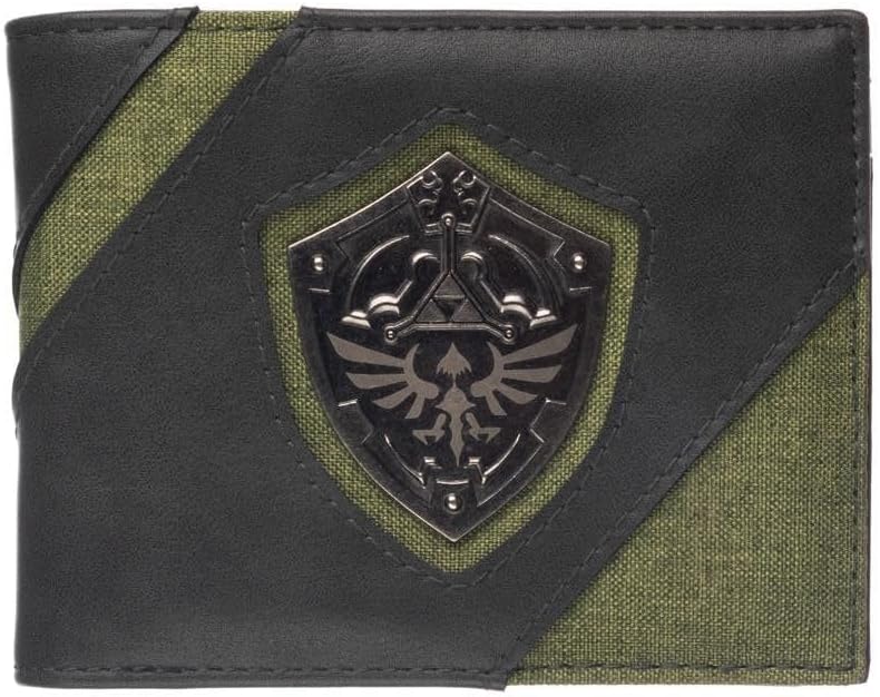 Wallet - Legend of Zelda Silver Metal Shield