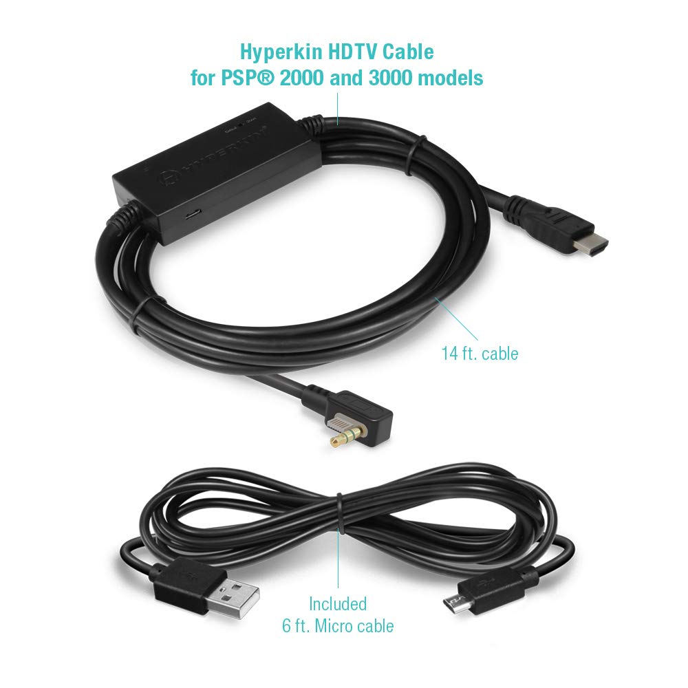 HD Cable for PSP 2000 and 3000 models (Hyperkin)