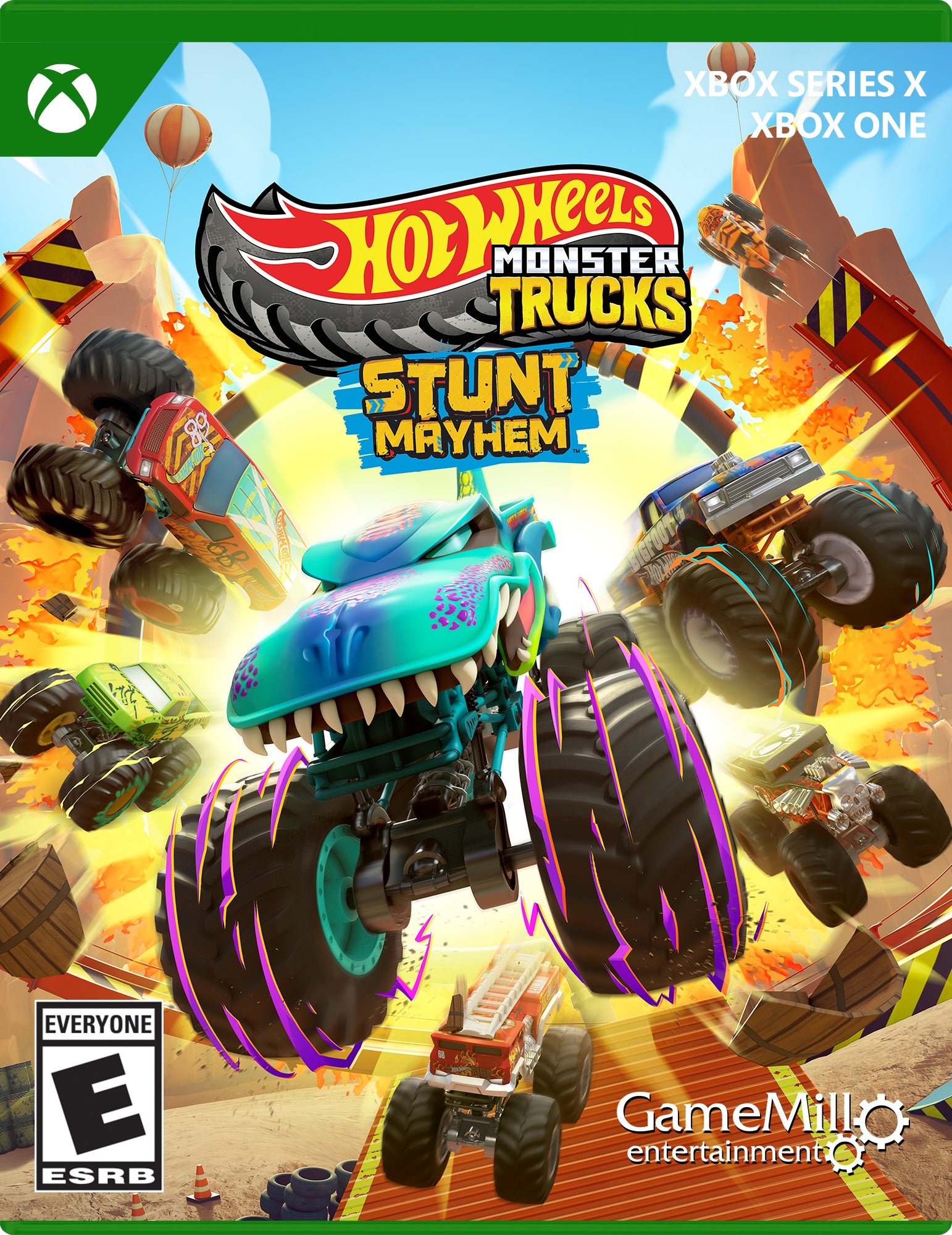 HOT WHEELS MONSTER TRUCKS: STUNT MAYHEM