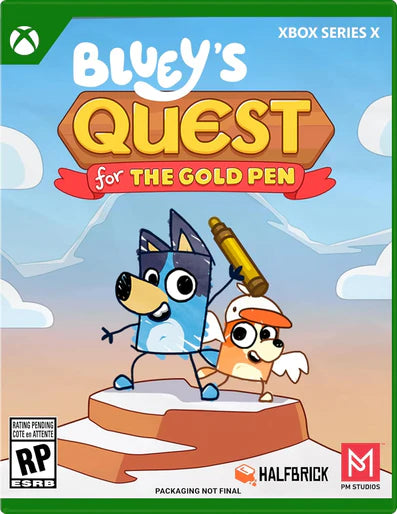 BLUEY'S QUEST FOR THE GOLD PEN | (SERIES X ONLY)