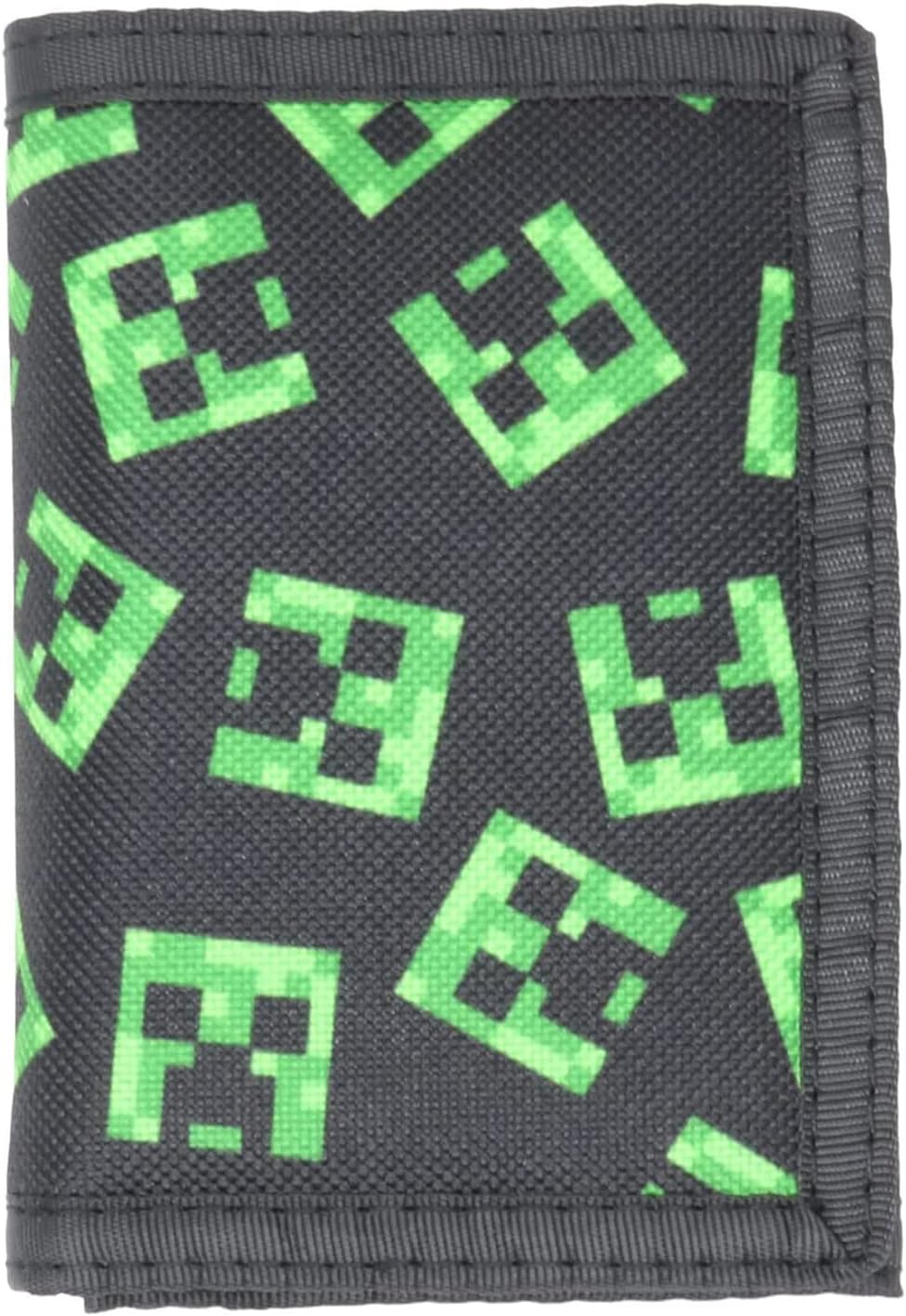 Wallet - Minecraft Creeper Face Collage Kids Trifold