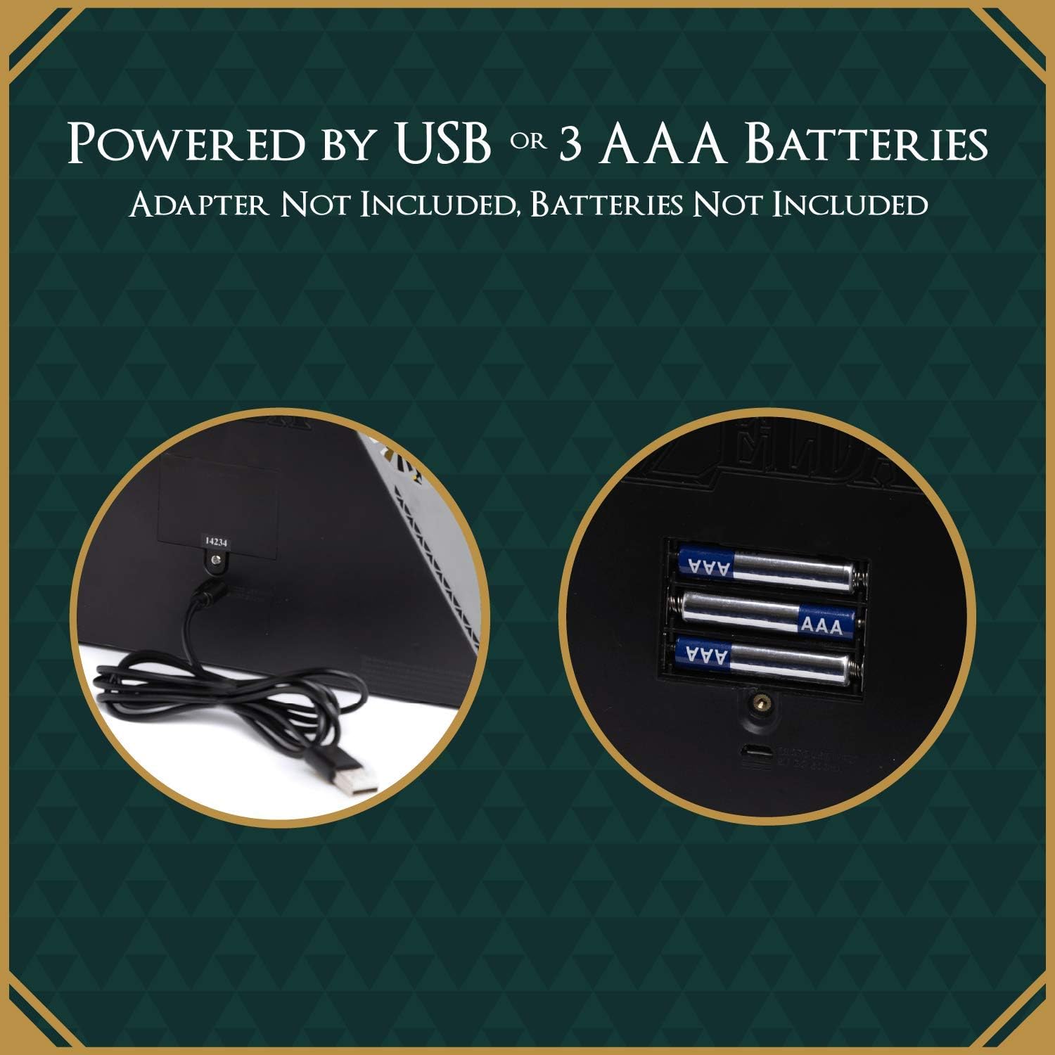 Light - Legend of Zelda Tri Force 8"