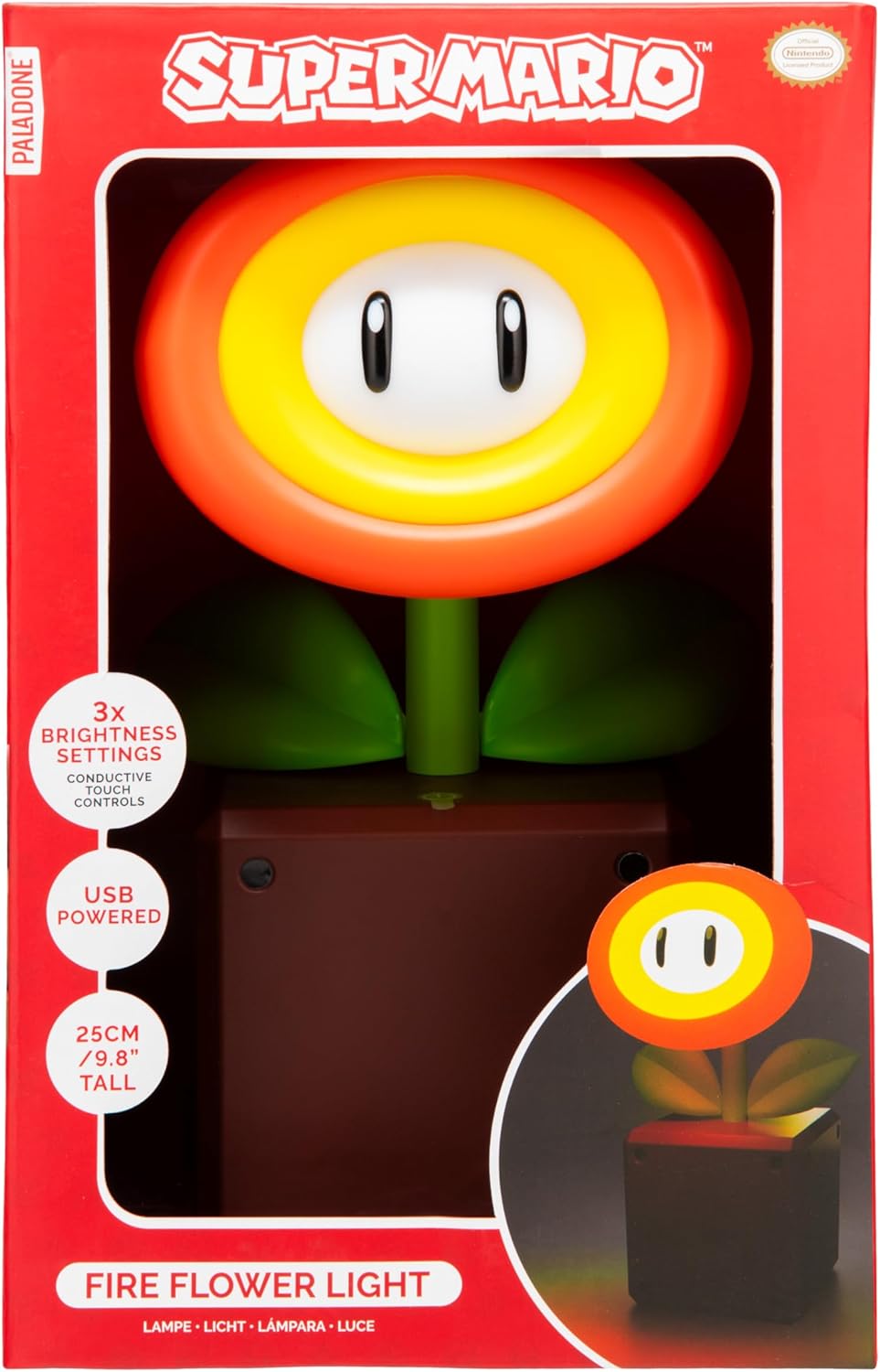 Light - Super Mario Fire Flower 10 inch