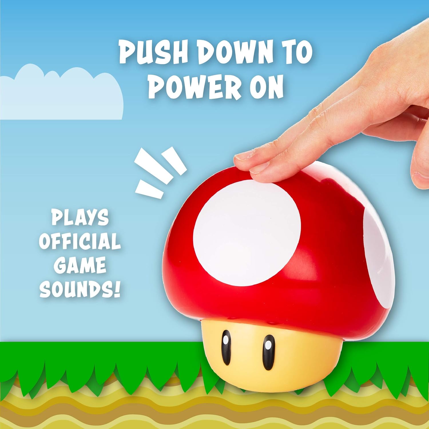 Light - Red Mushroom Super Mario