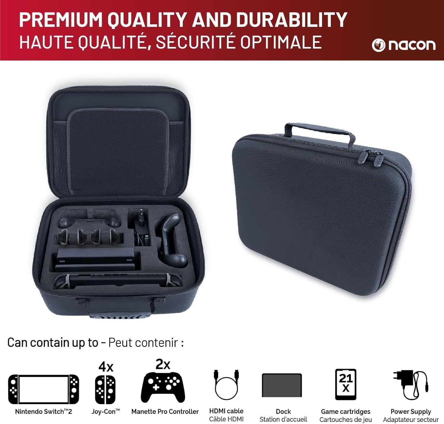 Nacon Storage Case For Switch 2