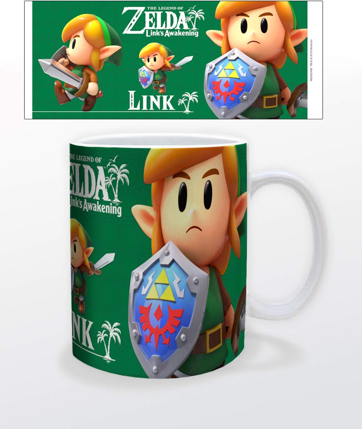 MUG - LINK LOZ LINKS AWAKENING 11oz
