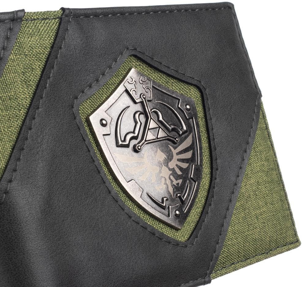 Wallet - Legend of Zelda Silver Metal Shield