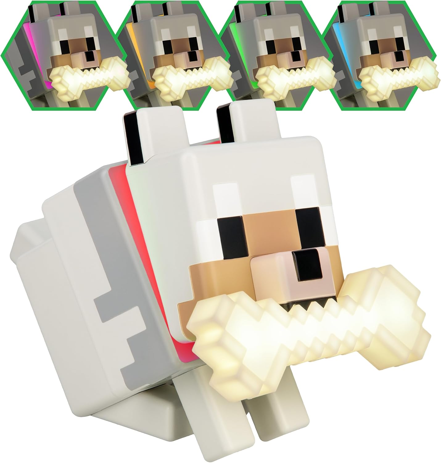 Light - Wolf Minecraft GloBuddies