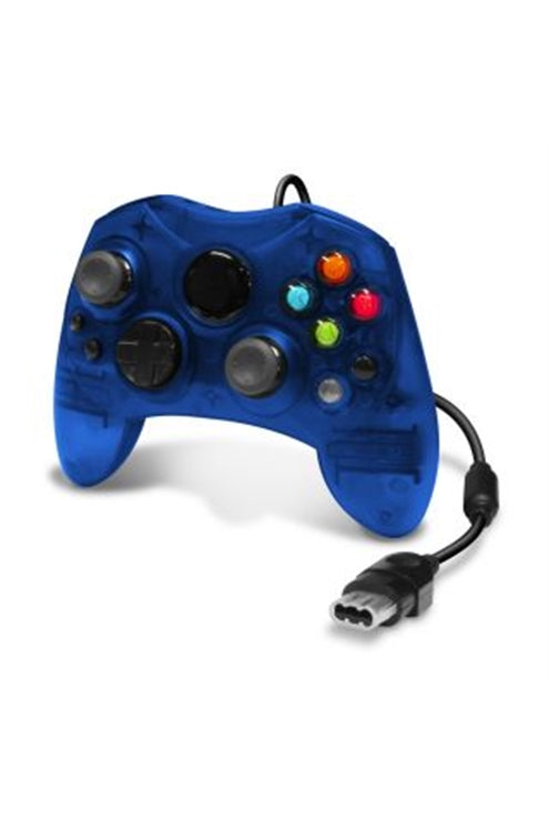 Blue Wired Controller for Xbox Original