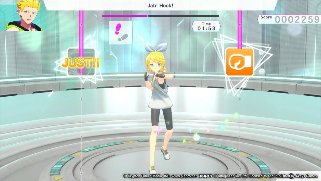 FITNESS BOXING FEATURING HAKSUNE MIKU