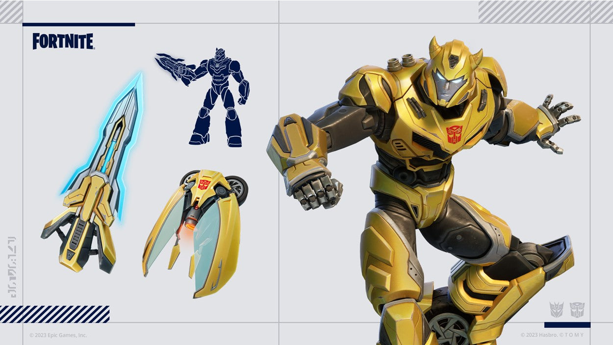 FORTNITE TRANSFORMERS PACK (Code In Box)