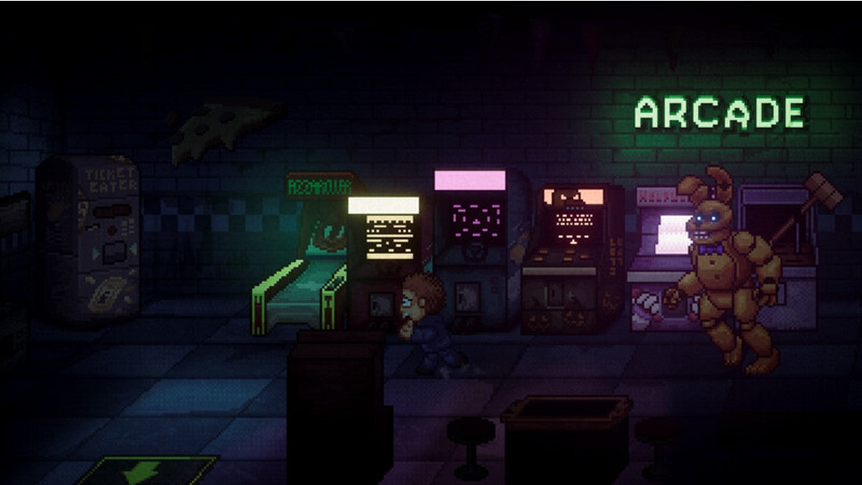 FIVE NIGHTS AT FREDDYS INTO THE PIT