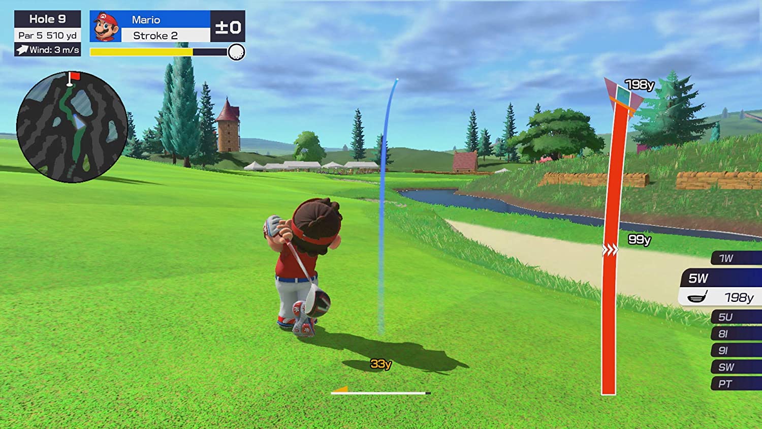 MARIO GOLF SUPER RUSH (Pre-owned)