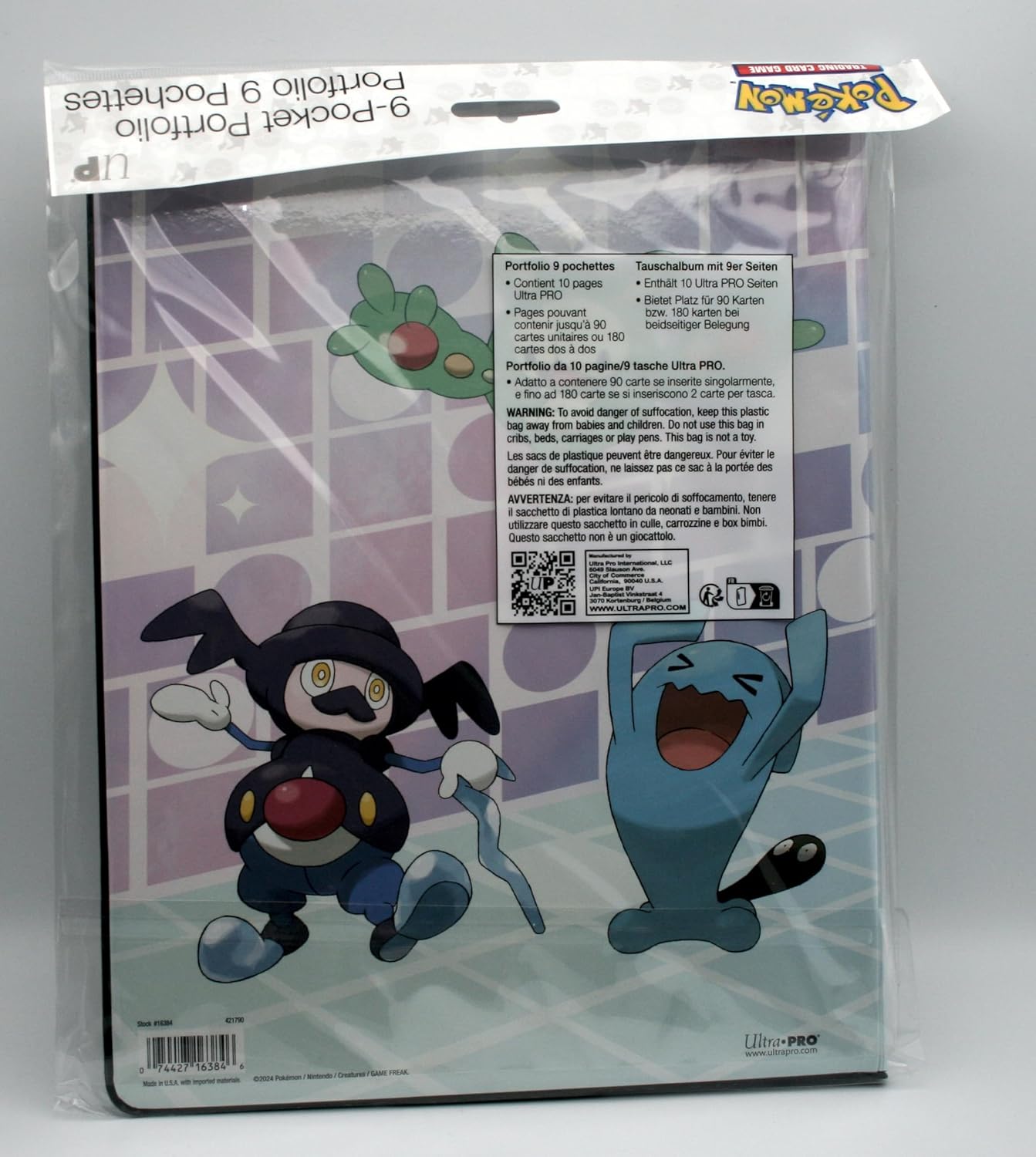 Pokemon TCG - Trick Room 9-Pkt Portfolio