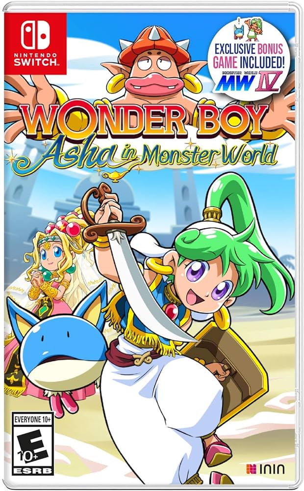 WONDER BOY ASHA IN MONSTER WORLD