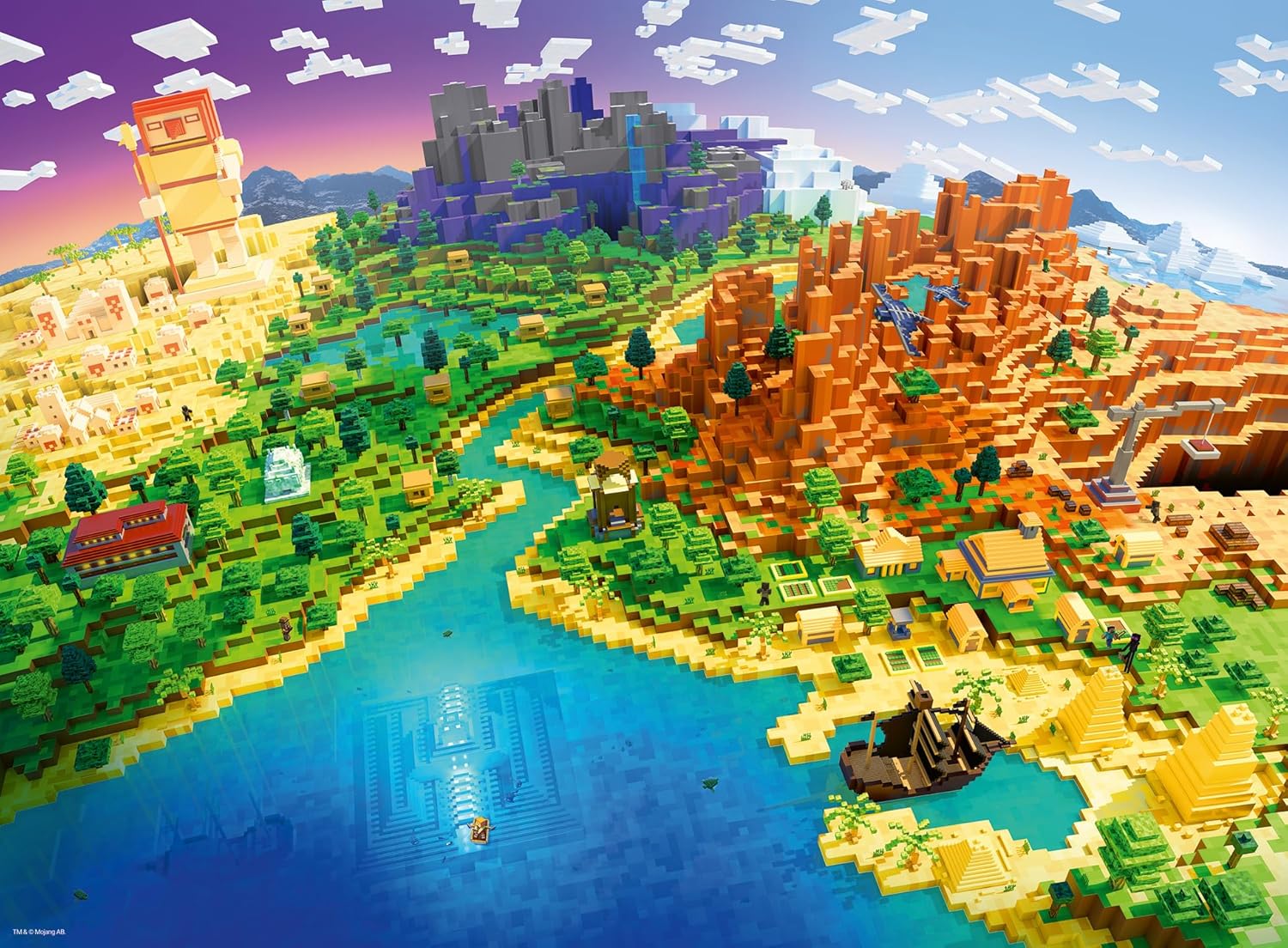 PUZZLE - MINECRAFT (500pc)