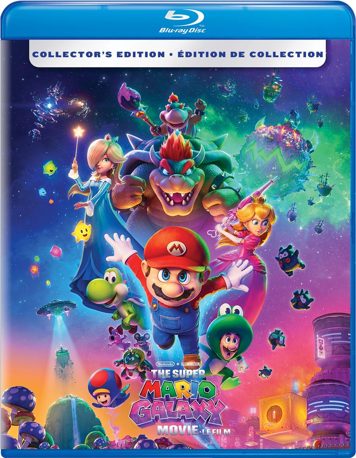 SUPER MARIO GALAXY MOVIE BLU RAY