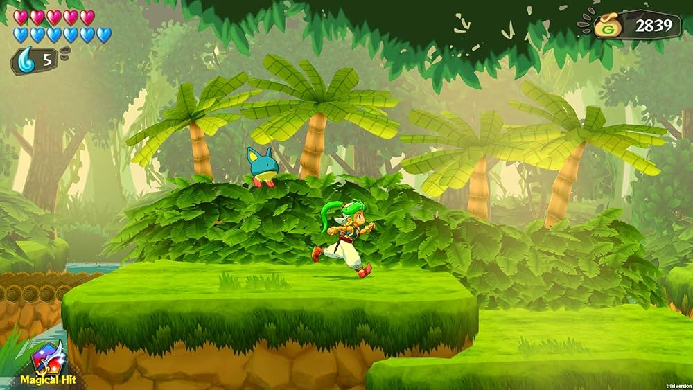 WONDER BOY ASHA IN MONSTER WORLD