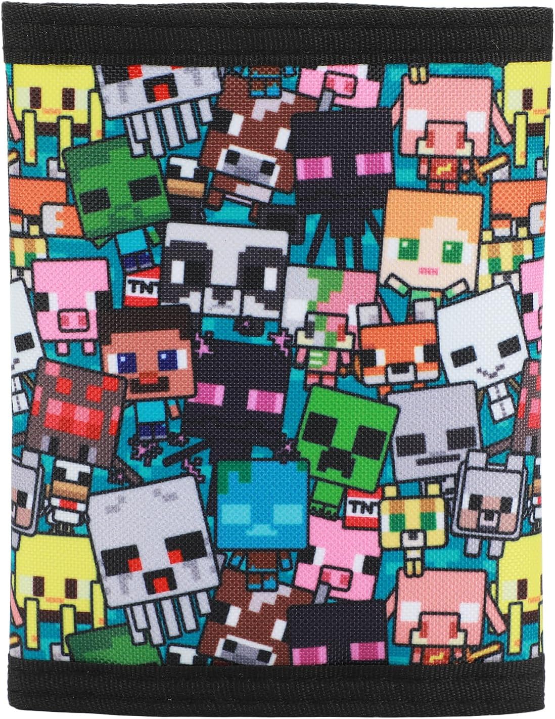 Wallet - Minecraft Character Collage All Over Print Kids Trifold