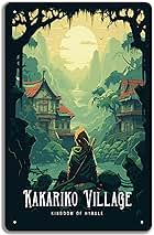 Art - Zelda Kakariko Village Metal Sign