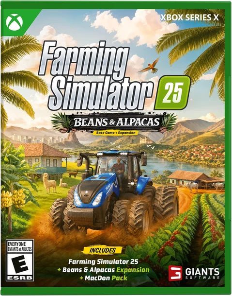 FARMING SIMULATOR 25: BEANS & ALPACAS ED. (SERIES X ONLY)
