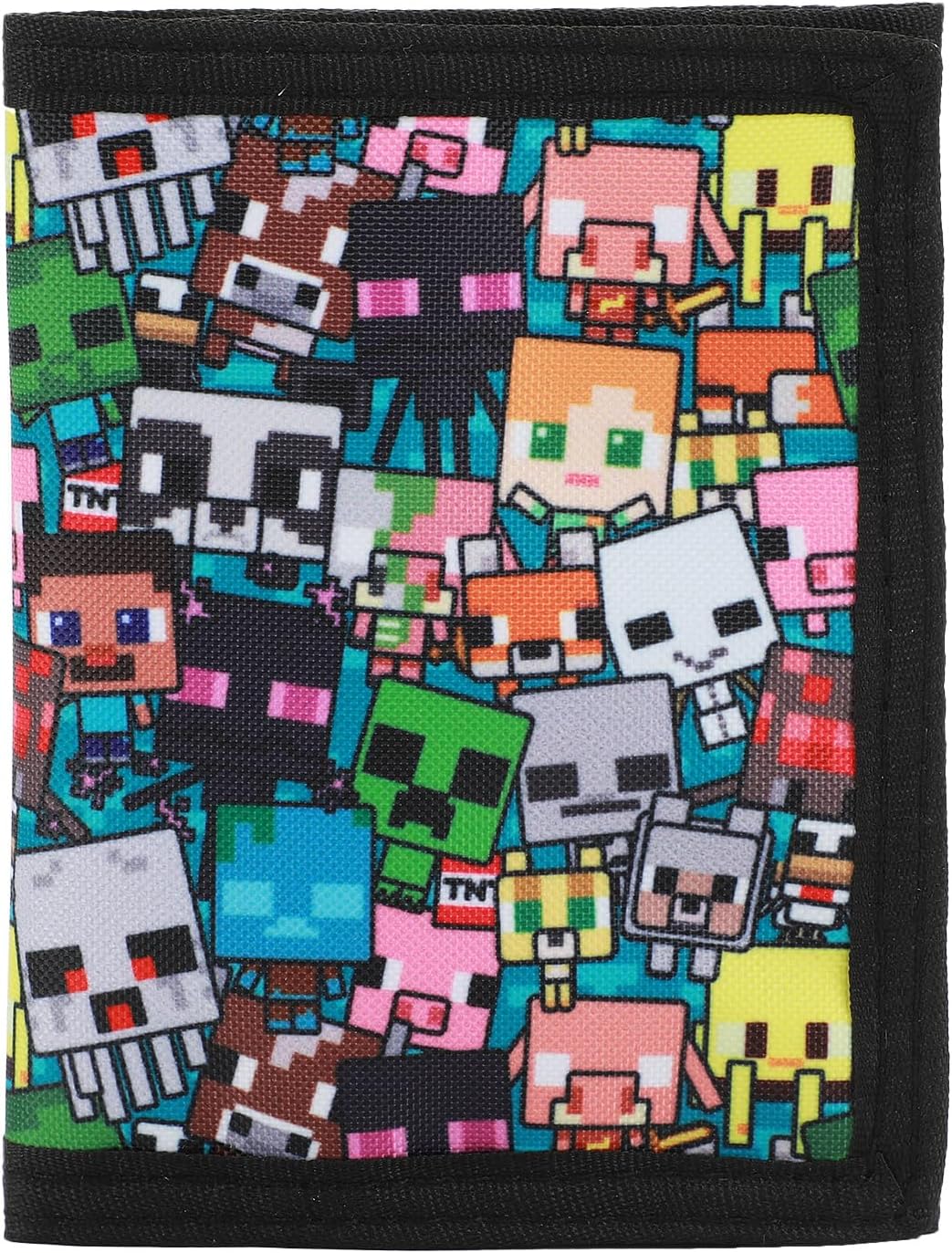 Wallet - Minecraft Character Collage All Over Print Kids Trifold