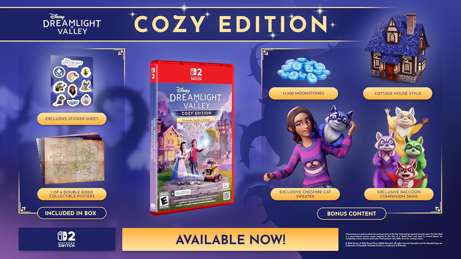 DISNEY DREAMLIGHT VALLEY COZY EDITION (CODE IN BOX)