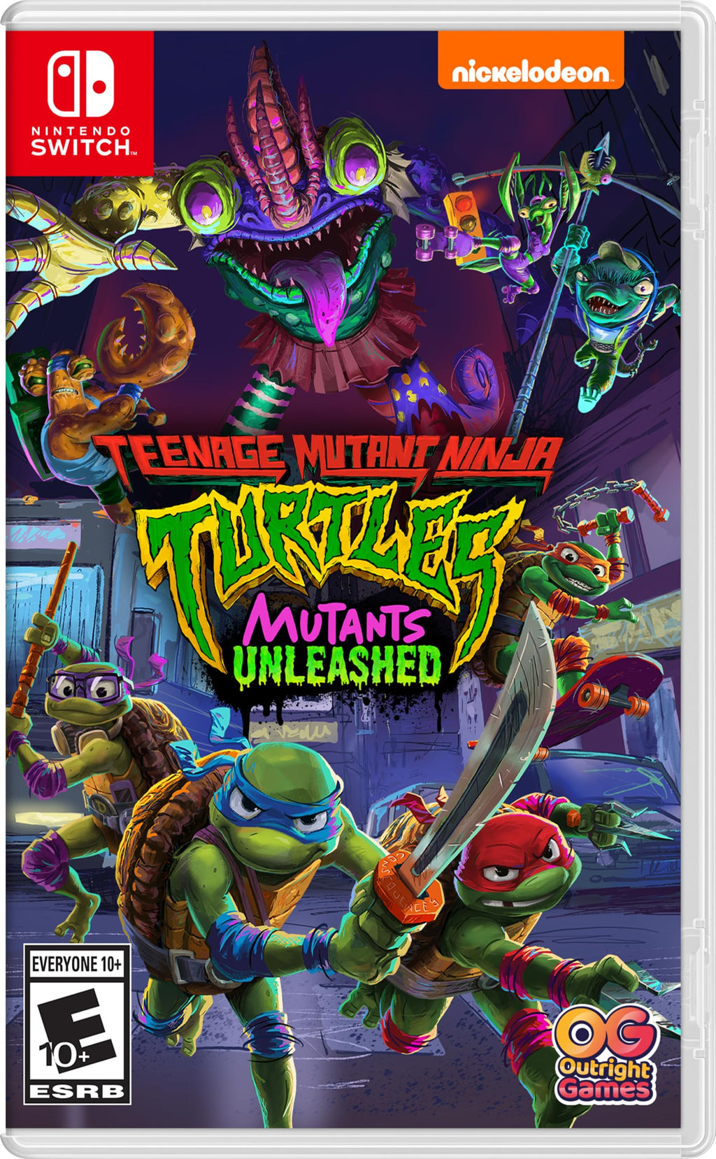 TEENAGE MUTANT NINJA TURTLES MUTANTS UNLEASHED