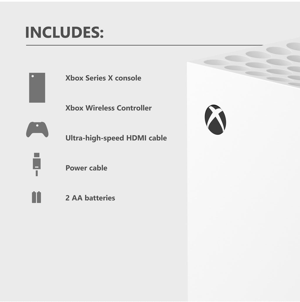 XBOX SERIES X 1TB (WHITE) DIGITAL CONSOLE