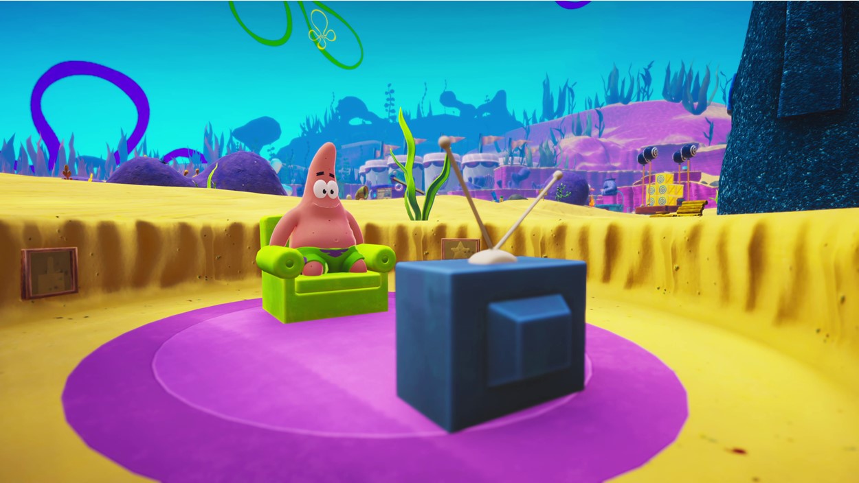SPONGEBOB SQUAREPANTS A PATRICK STAR GAME