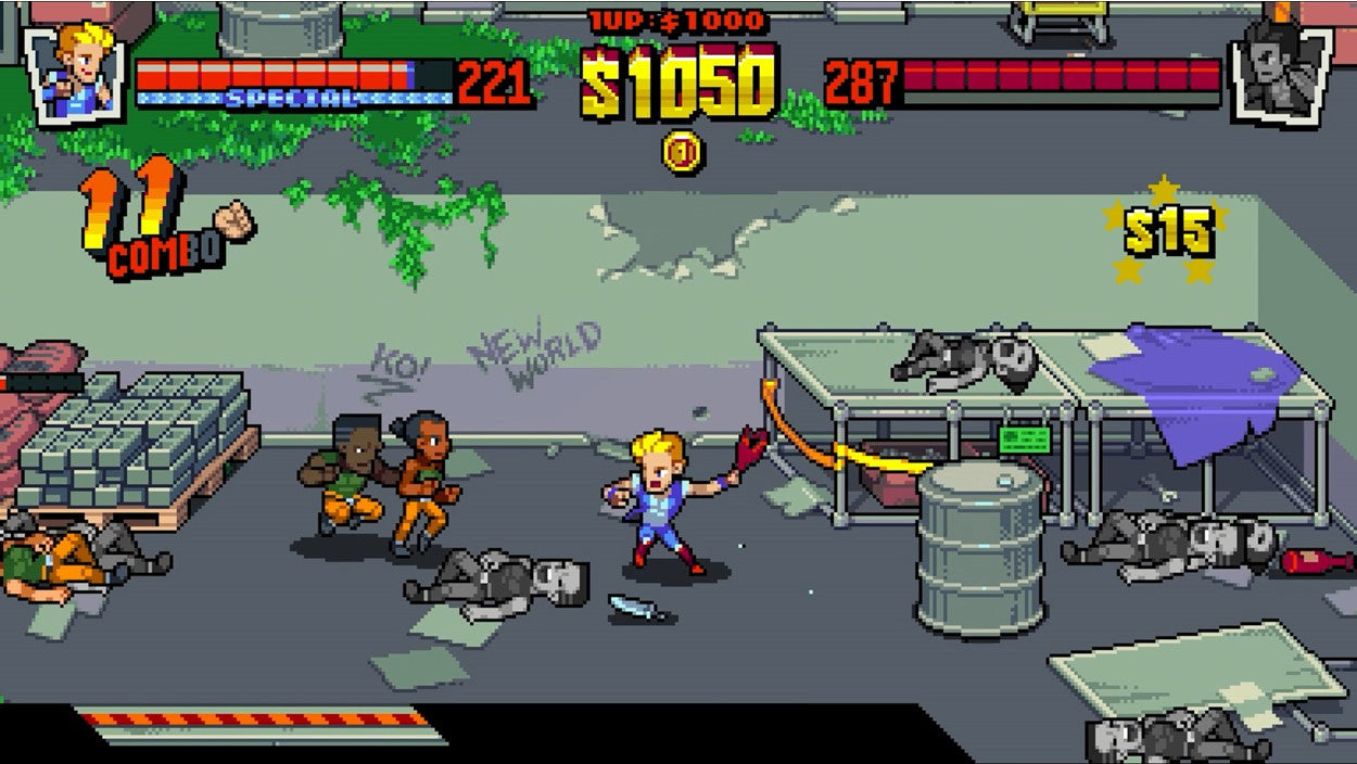 DOUBLE DRAGON GAIDEN RISE OF THE DRAGONS (Pre-owned)