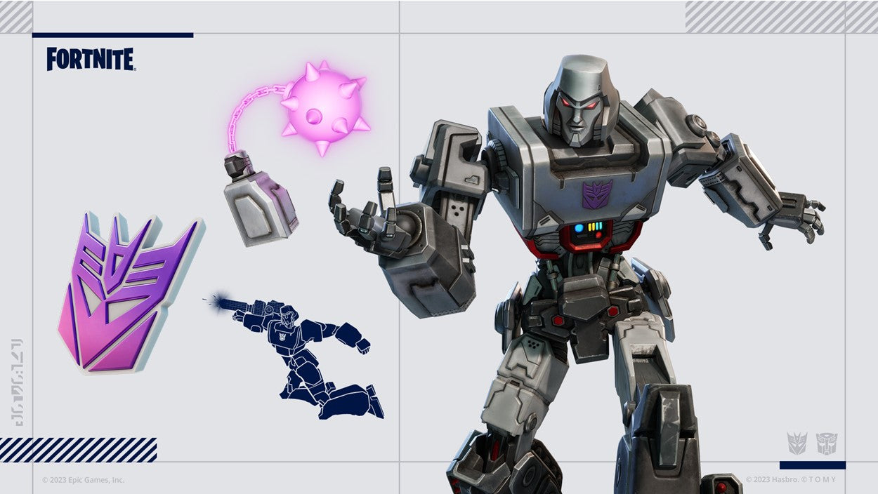 FORTNITE TRANSFORMERS PACK (Code In Box)