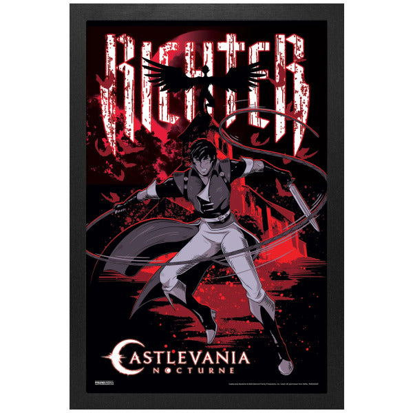 Art - Castlevania Richter Framed