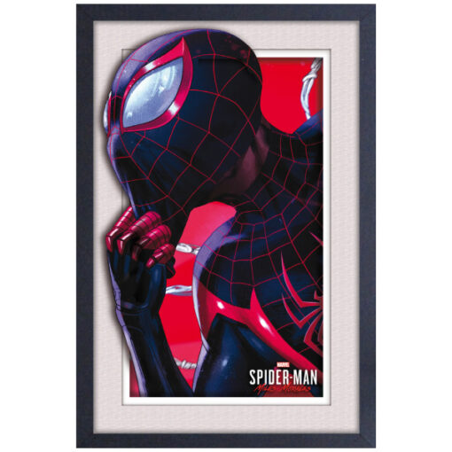 Suit Up Miles Spider-Man Faux Matte Framed